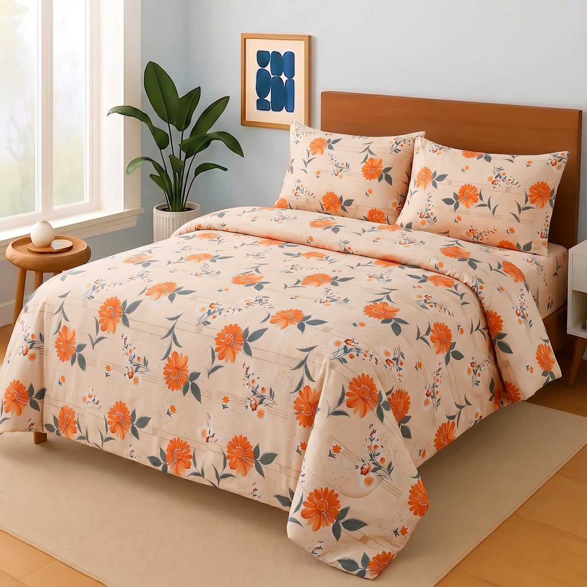 3 Pcs Bed sheet-A4