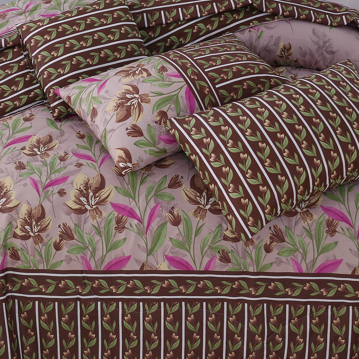 Premium Summer King Size Comforter Set - 7-Piece A5