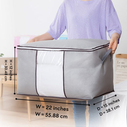 120 GSM Non-Woven Blankets & Clothes Storage Bags-Dyed Skin