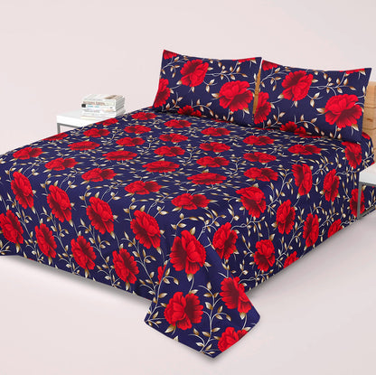 3 Pcs Bed sheet A-34