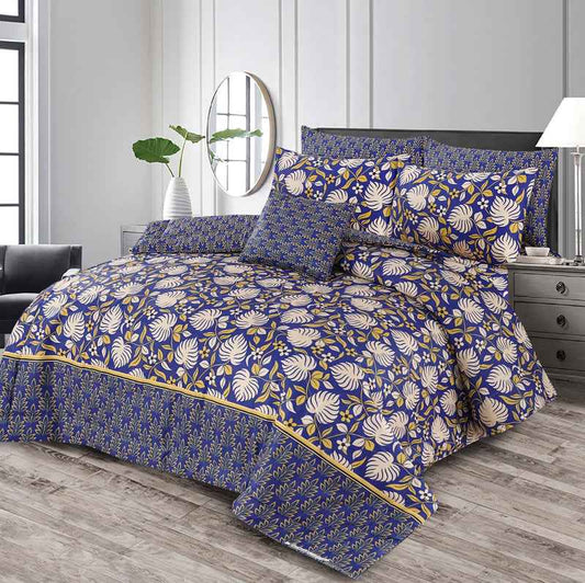Premium Summer King Size Comforter Set - 7-Piece A21