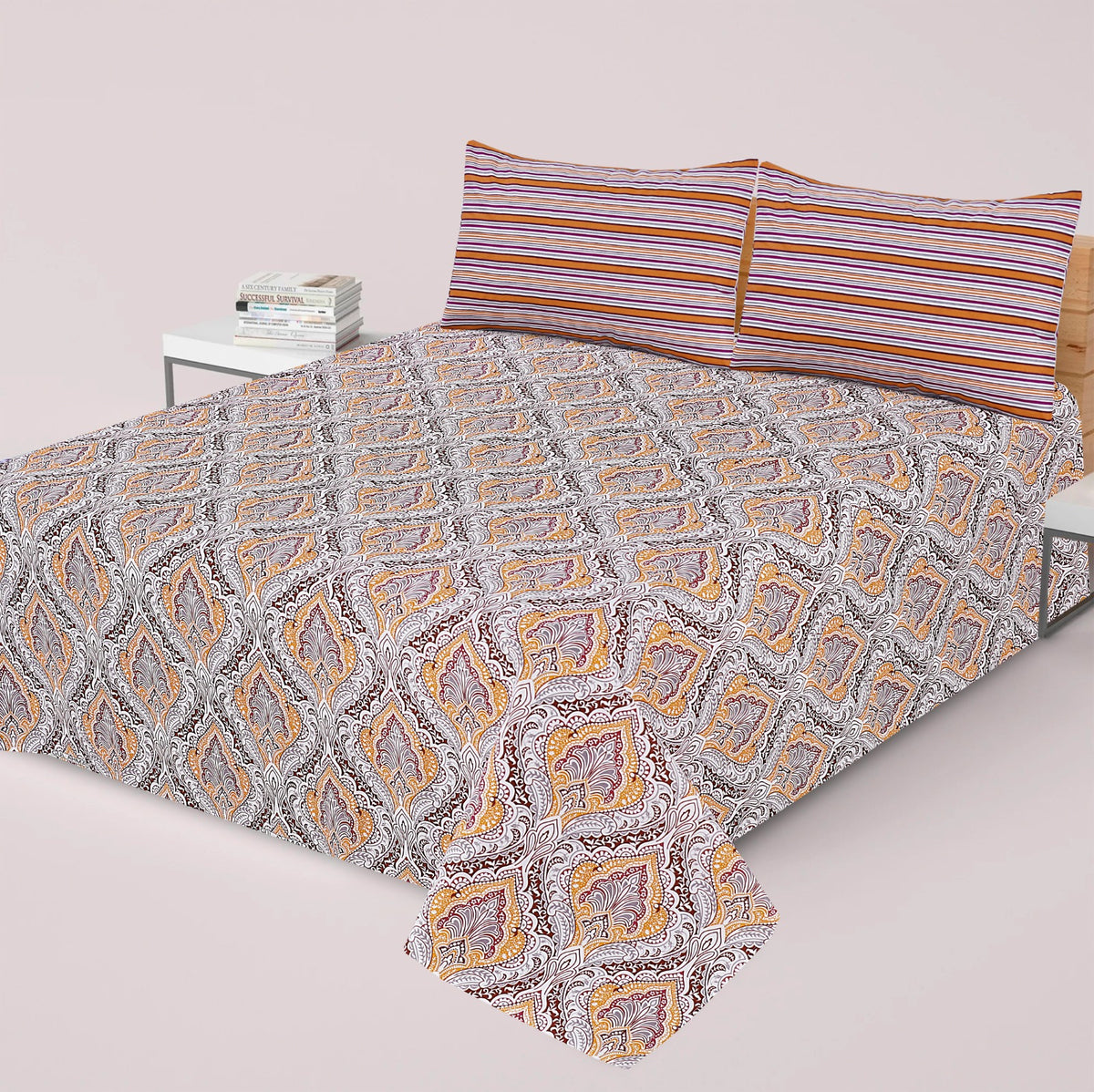 3 Pcs Bed sheet N-9
