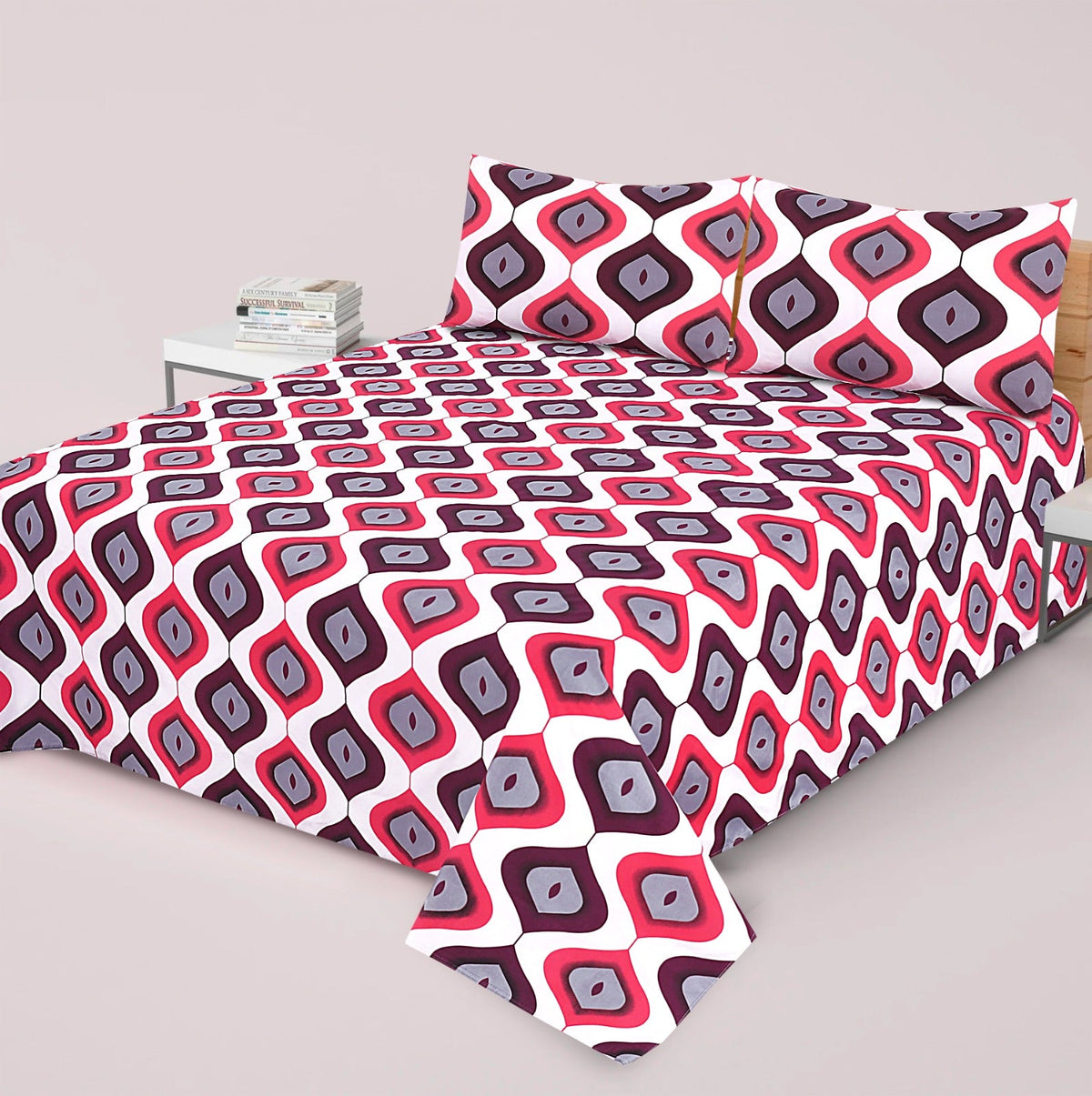 3 Pcs Bed sheet N-21