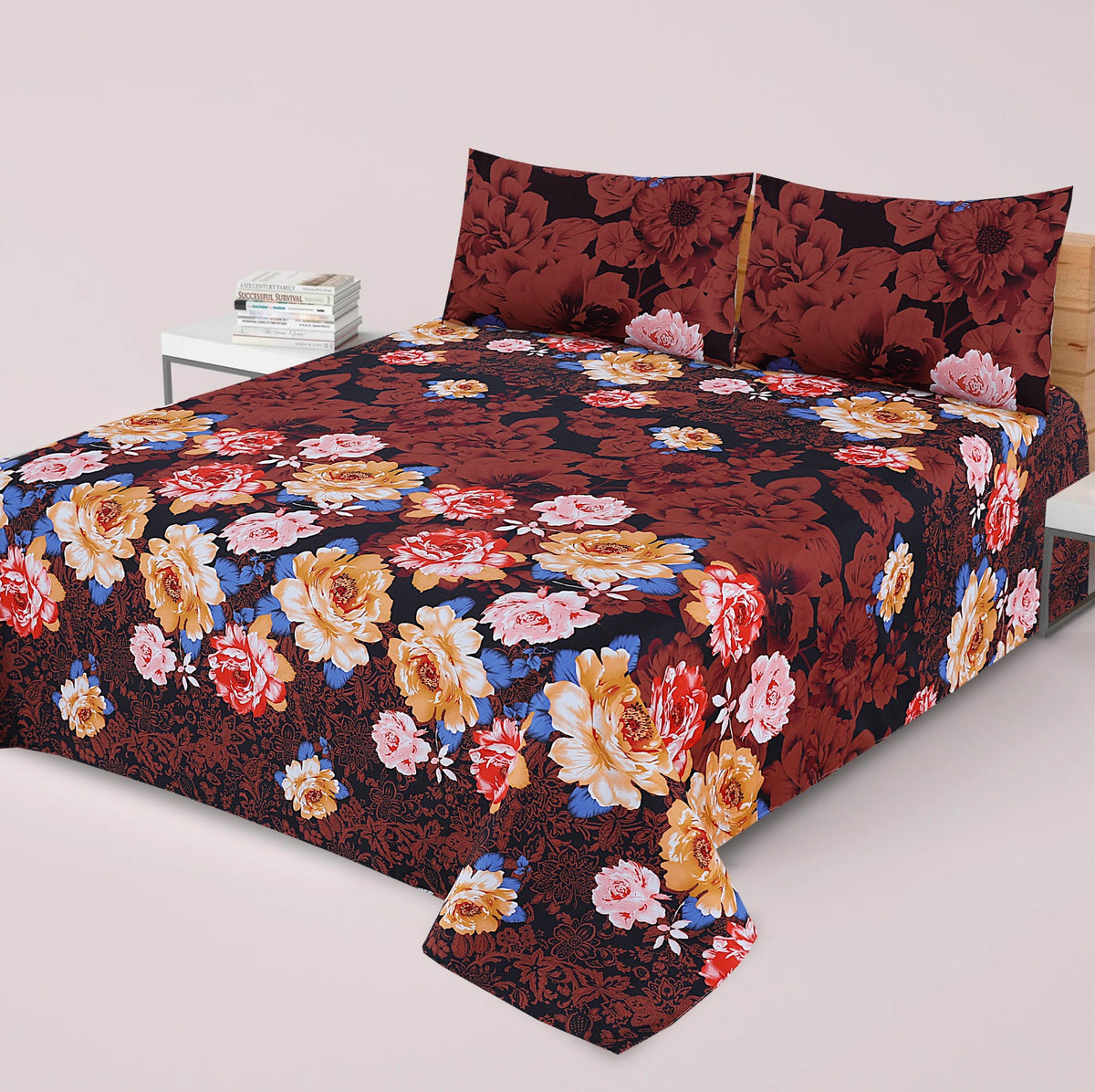 3 Pcs Bed sheet N-18