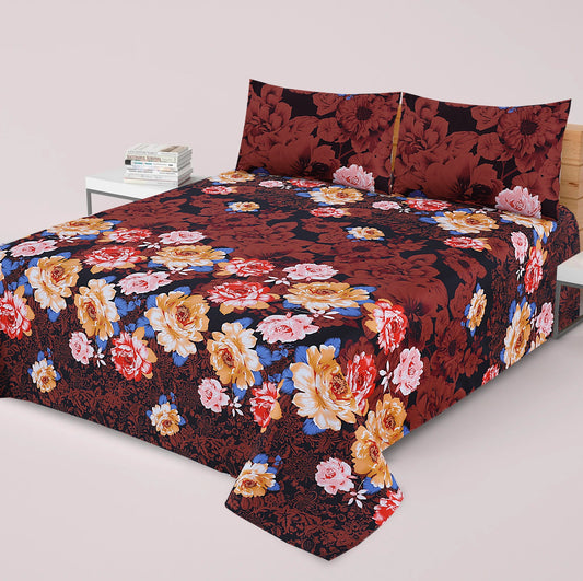 3 Pcs Bed sheet N-18