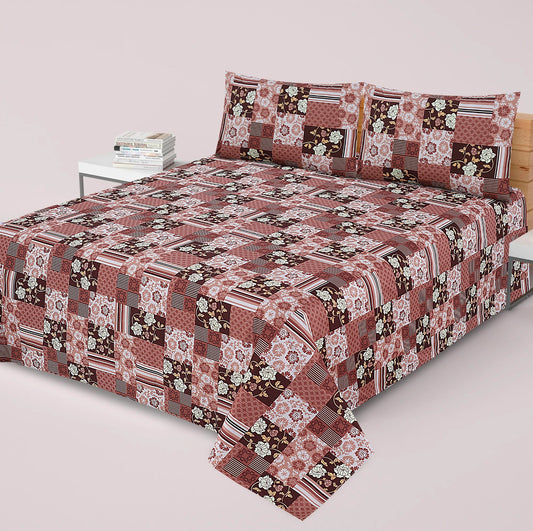 3 Pcs Bed sheet N-23