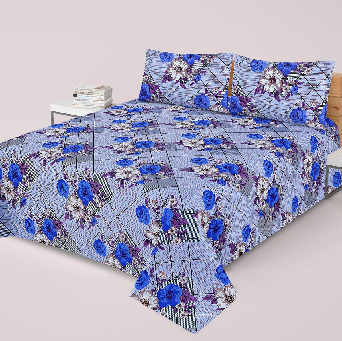 3 Pcs Bed sheet N-24