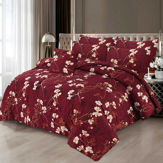 Premium Summer King Size Comforter Set - 7-Piece M4