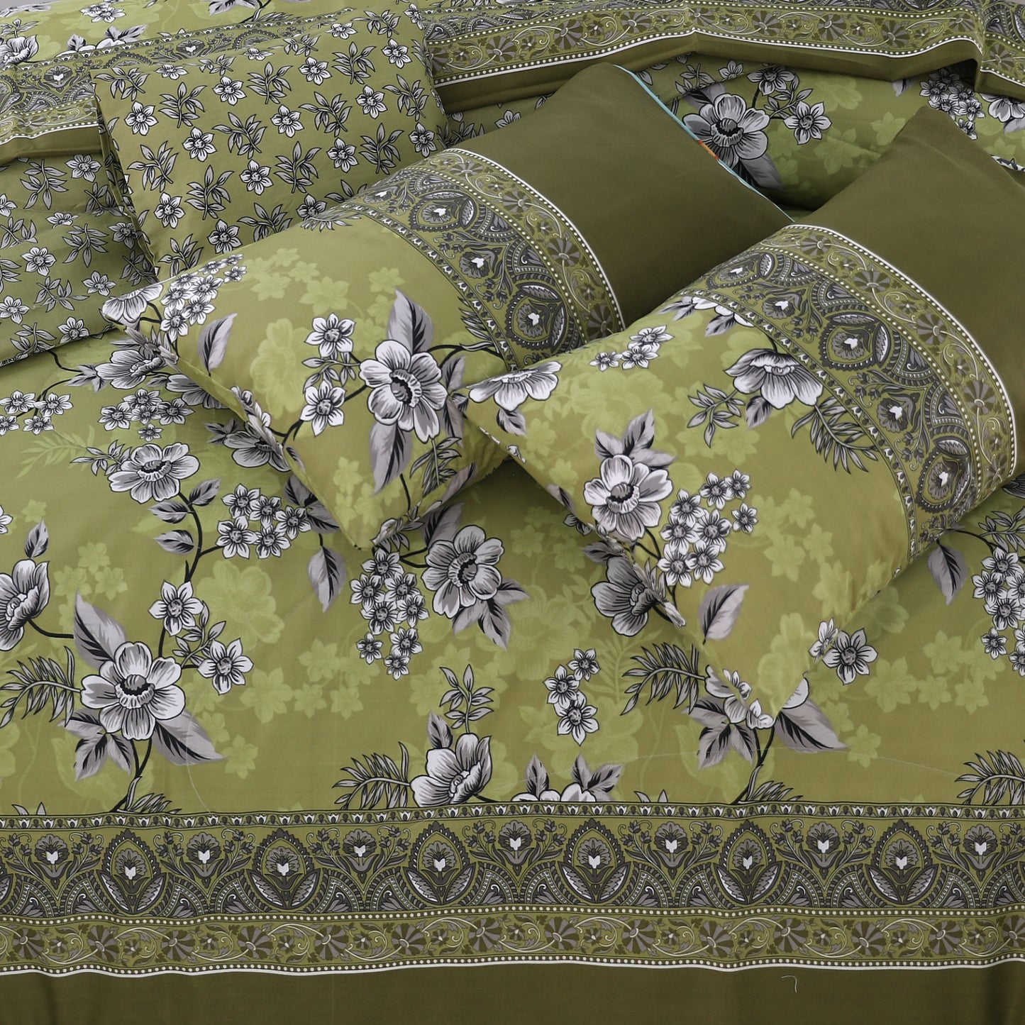 Premium Summer King Size Comforter Set - 7-Piece M2