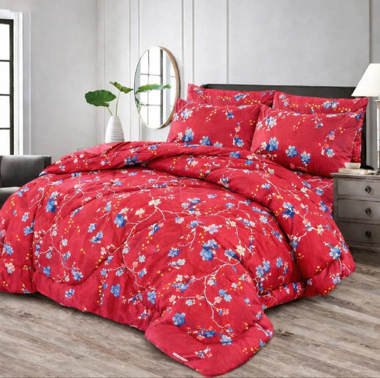 Premium Summer King Size Comforter Set - 7-Piece A8