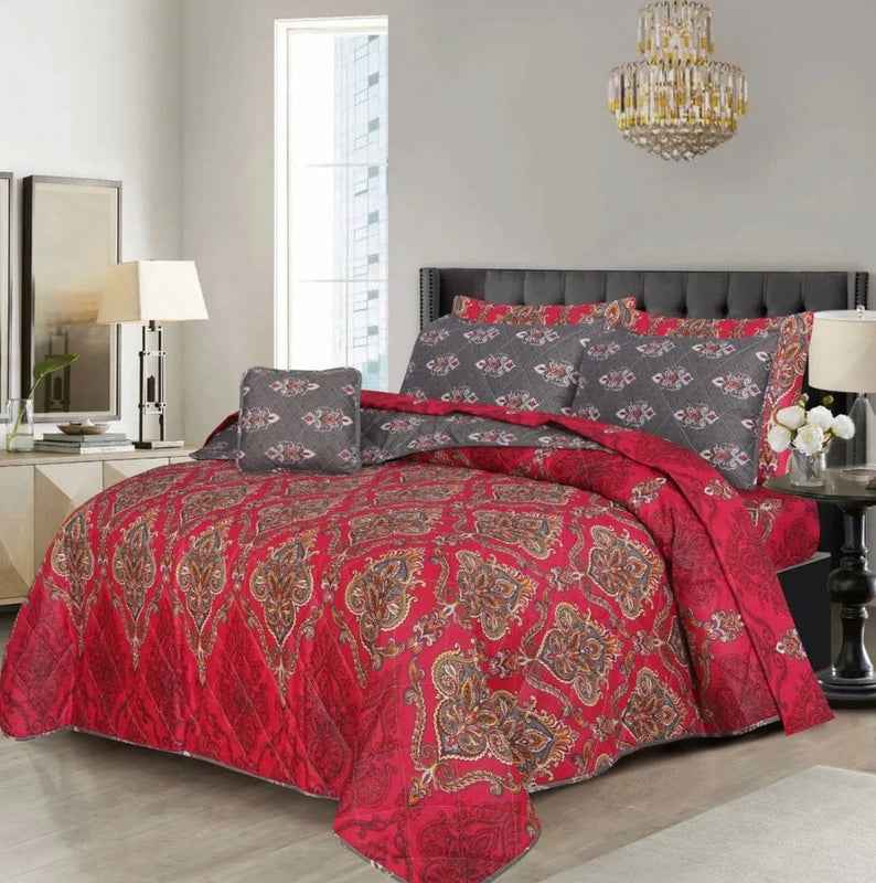 Premium Summer King Size Comforter Set - 7-Piece A36