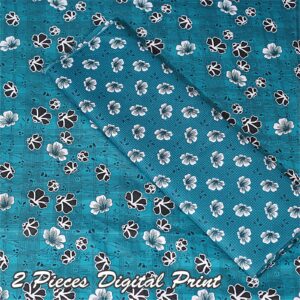 2 Piece – Cotton Digital Print Suit ( Design A-2)